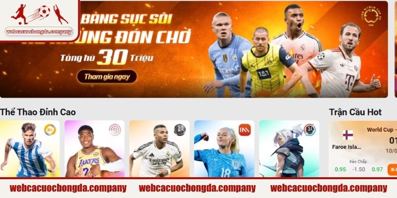 Giới thiệu web cá cược bóng đá