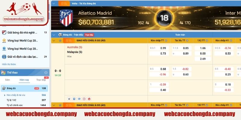 Quy trình đánh giá web cá cược bóng đá